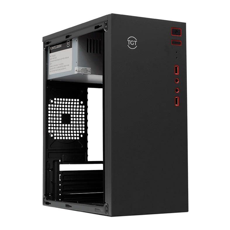 Gabinete TGT B110, Preto, TGT-B110-PR01