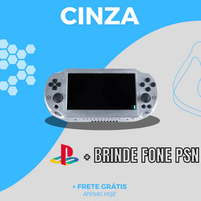 (compre 1 e LEVE 2) PS2 Portátil Hd- Todos os jogos da infância na palma da sua mão + Fone RAZER + FONE PSN + PEN DRIVE COM 1000 JOGOS DE BRINDE !