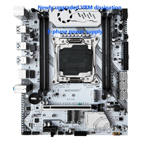 MACHINIST X99 K9 V2 Motherboard Kit Set LGA 2011-3 xeon CPU E5 2670 V3 DDR4 4*8GB RAM Memory usb3.0 M.2 NVME SSD Four channel
