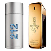 Combo de Perfumes Masculinos - 212 MEN NYC e 1 Million