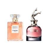 Combo de Perfumes Scandal e Mademoiselle